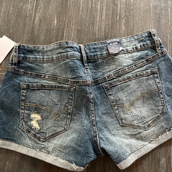 Bullhead black jean shorts
